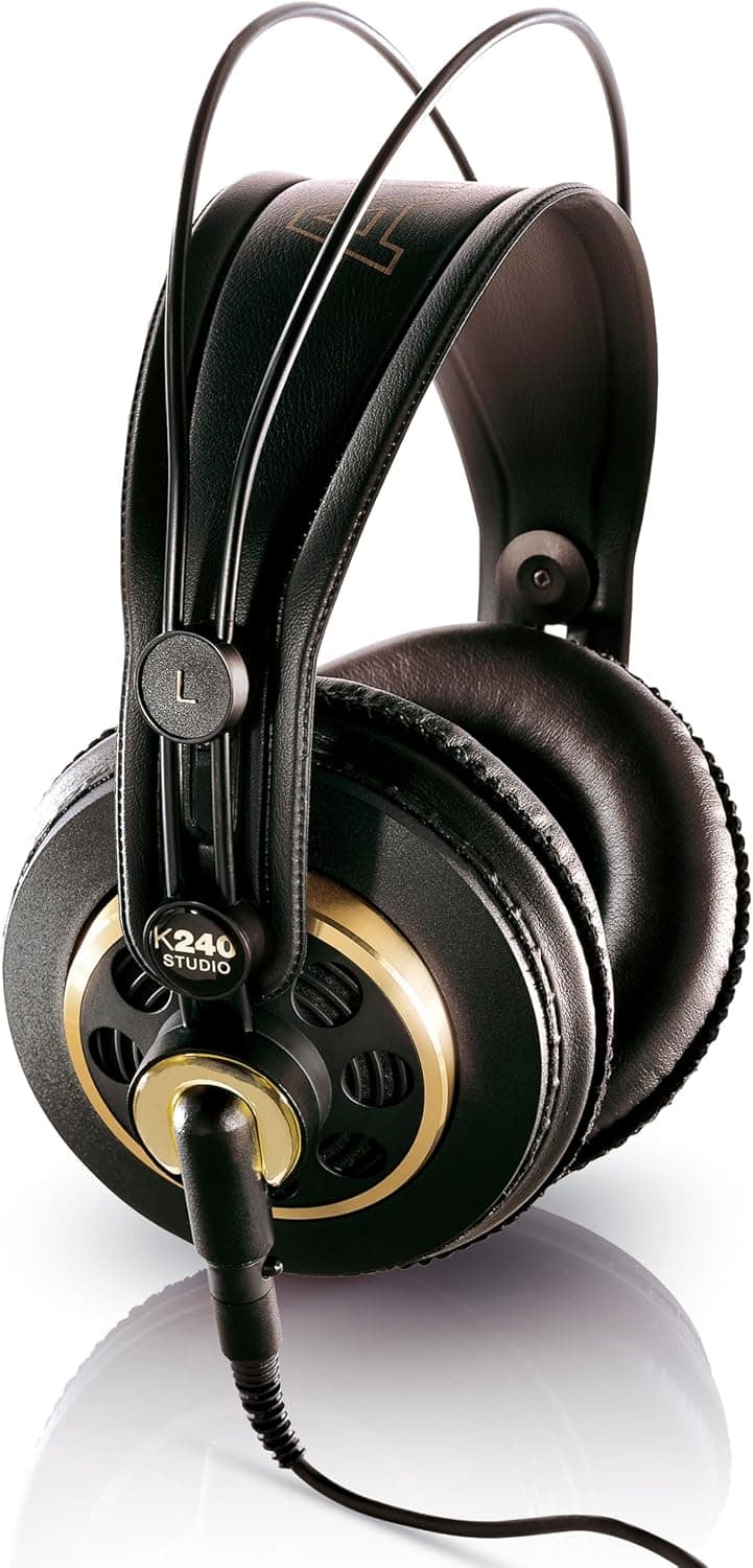 AKG K240 Studio Semi-Open Professional Studio Headphones