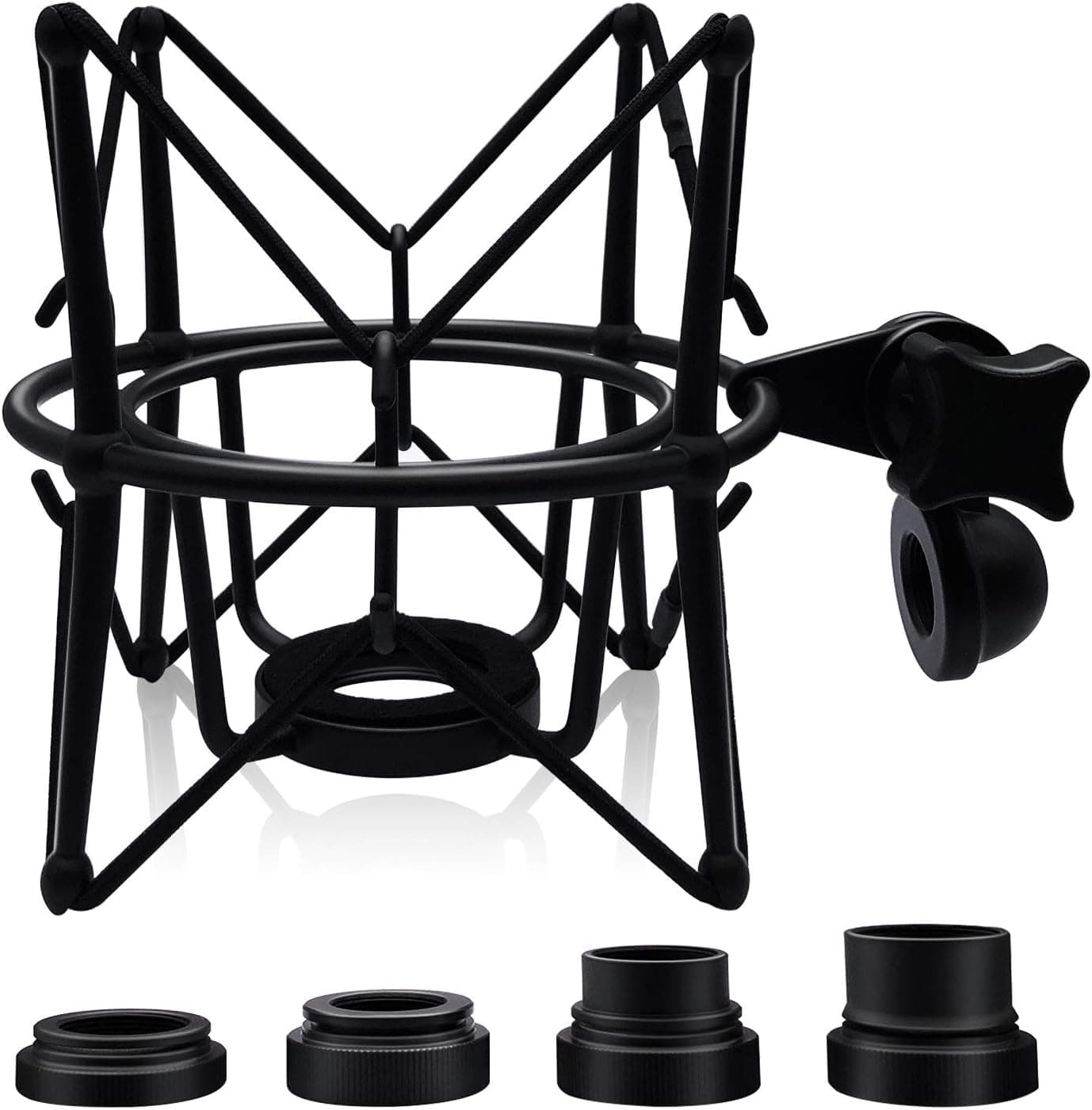 Boseen Microphone Shock Mount Mic Holder Anti Vibration Spider Shockmount