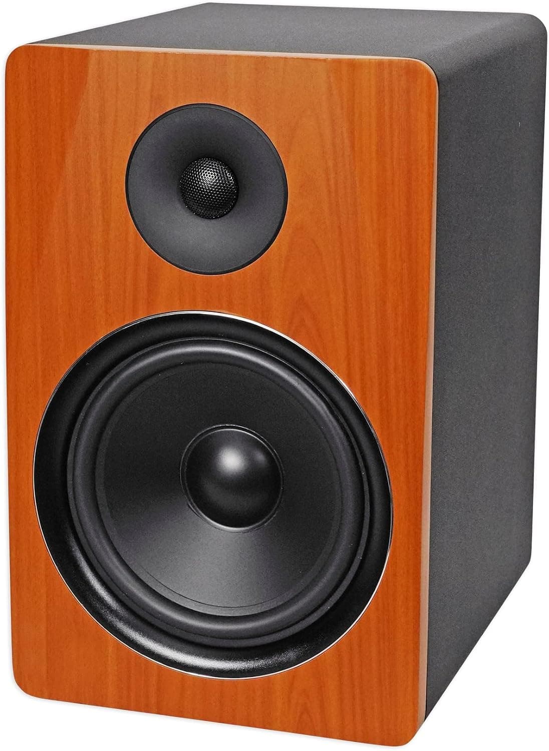 Rockville DPM8C 8-Inch 300W Wood Active Powered Studio Monitor Speaker