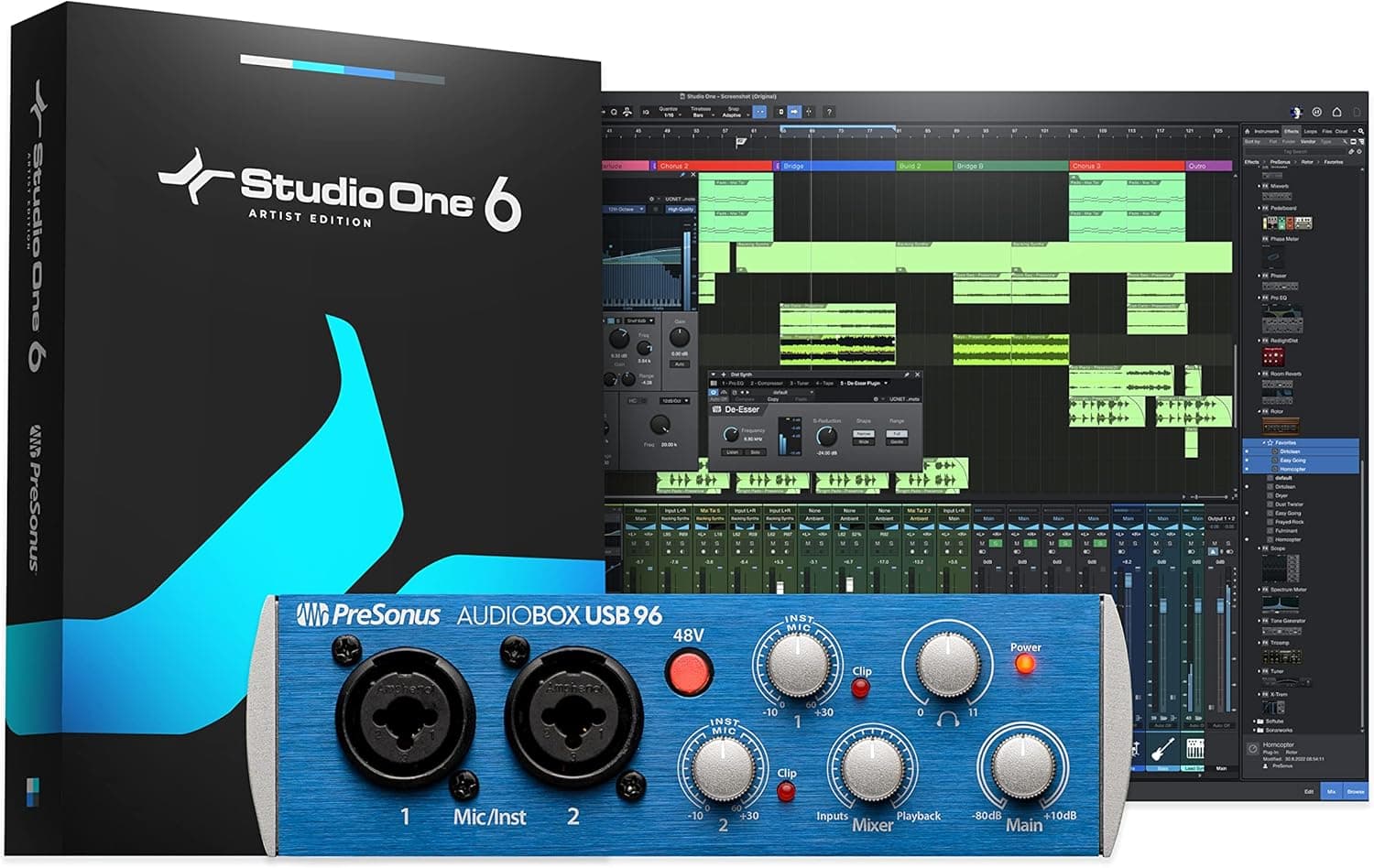 PreSonus AudioBox USB 96 2x2 USB Audio Interface