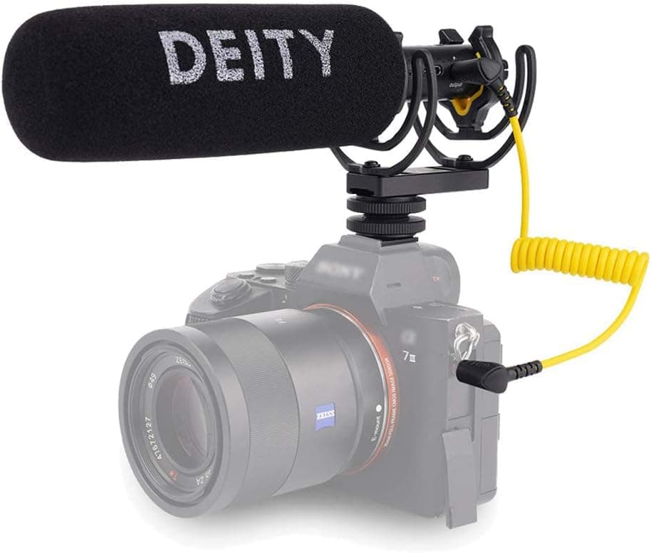 Deity V-Mic D4 Duo Dual Capsule Cardioid Camera-Mount Shotgun Mic with Rycote Shockmount
