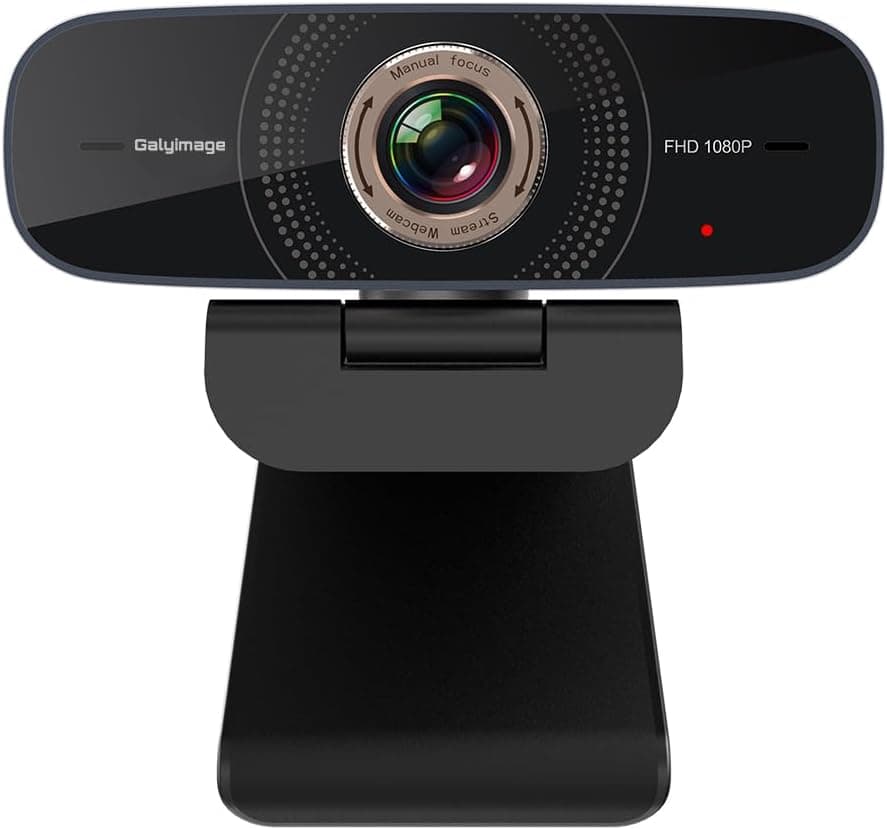 Full HD Webcam 1080p USB Streaming Web Camera with Microphone