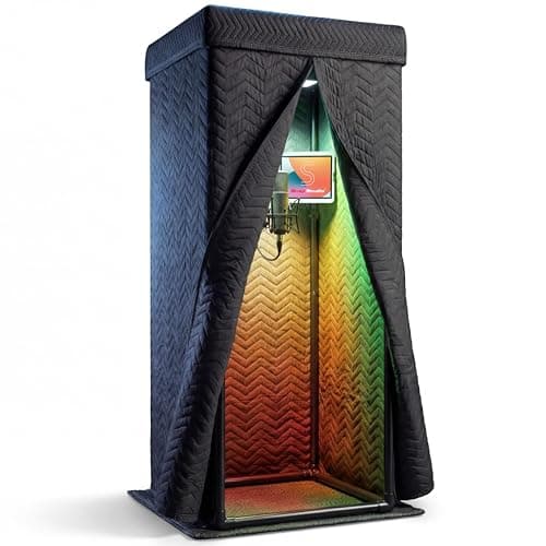 Snap Studio Portable Vocal Booth, Original & Best for Home Studio Recording