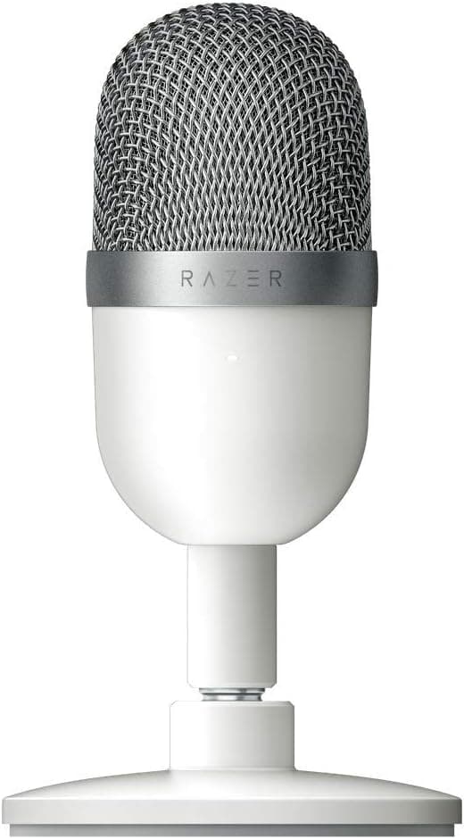 Razer Seiren Mini USB Condenser Microphone for Streaming, Supercardioid, Mercury