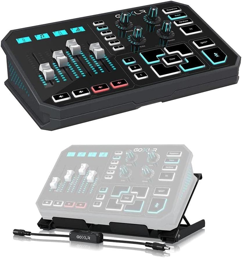 TC-Helicon GoXLR 4-channel USB Streaming Mixer with Voice FX and Sampler