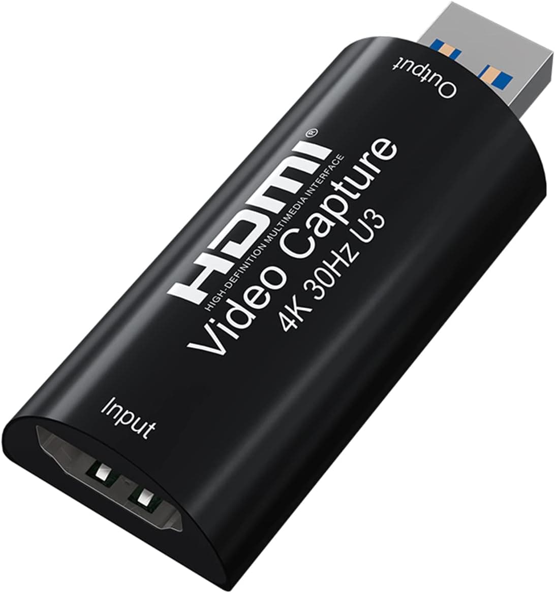 BIFALE 4K HDMI Video Capture Card Full 1080P 60FPS USB 3.0