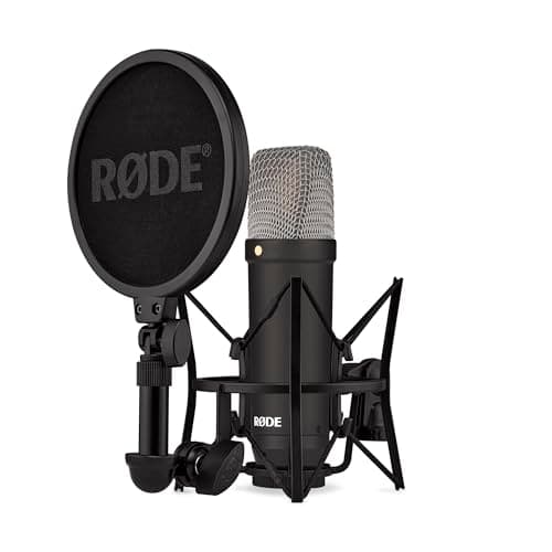 RØDE NT1 Signature Series Studio Condenser Microphone, Black
