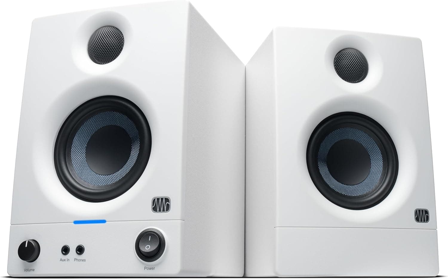 PreSonus Eris 3.5 Studio Monitors, White, Pair