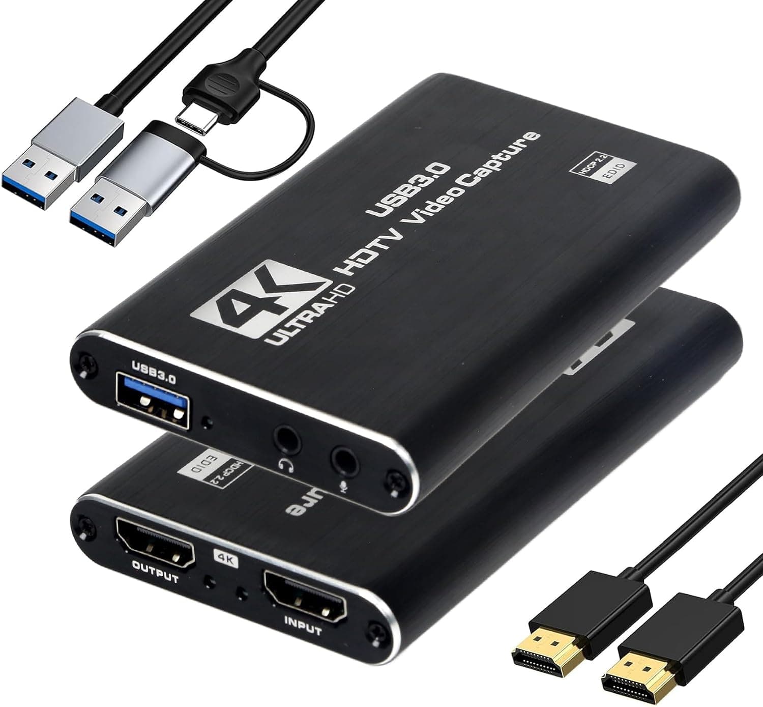4K HDMI Capture Card USB 3.0 1080P 60FPS Low Latency MSP231