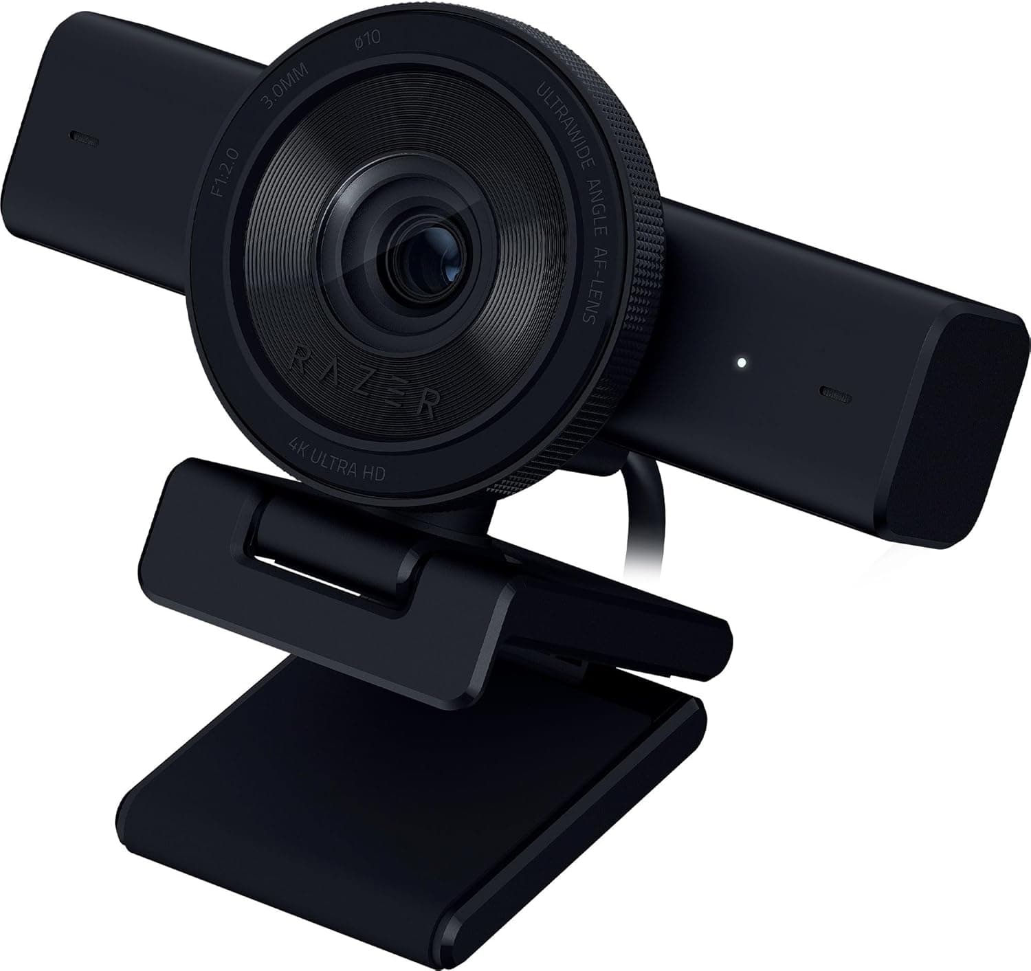 Razer Kiyo V2 Webcam 4K 30Fps with AI Auto-Framing and Built-in Microphone