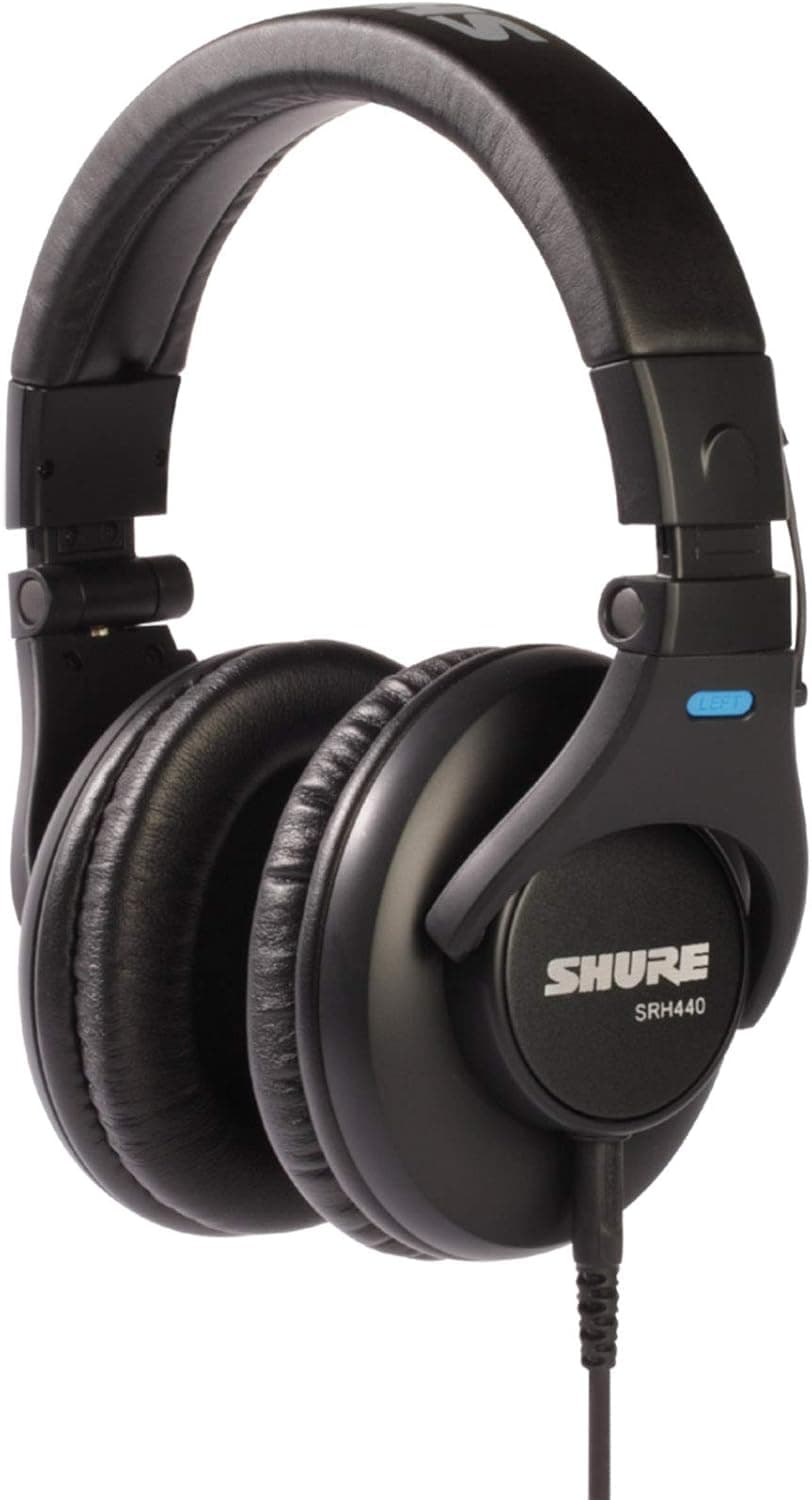 Shure SRH440 Professional Studio Headphones with Detachable Cable