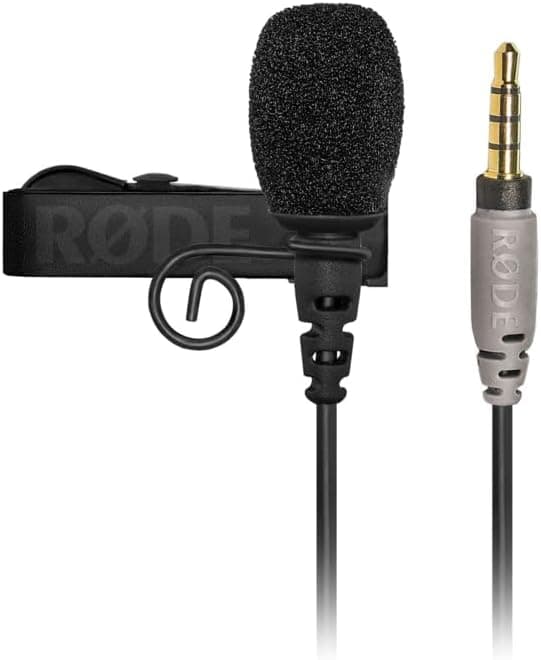 Rode smartLav+ Lavalier Microphone for Smartphones, Black